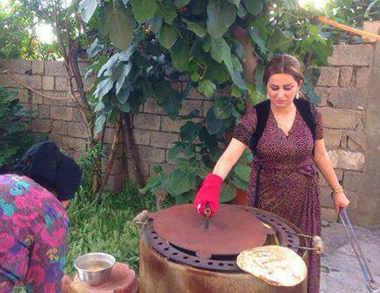 Making fresh bread